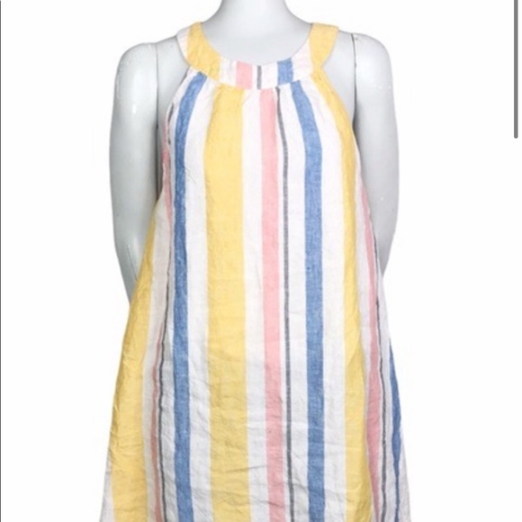 Linen Halter Dress - Picture 4 of 6